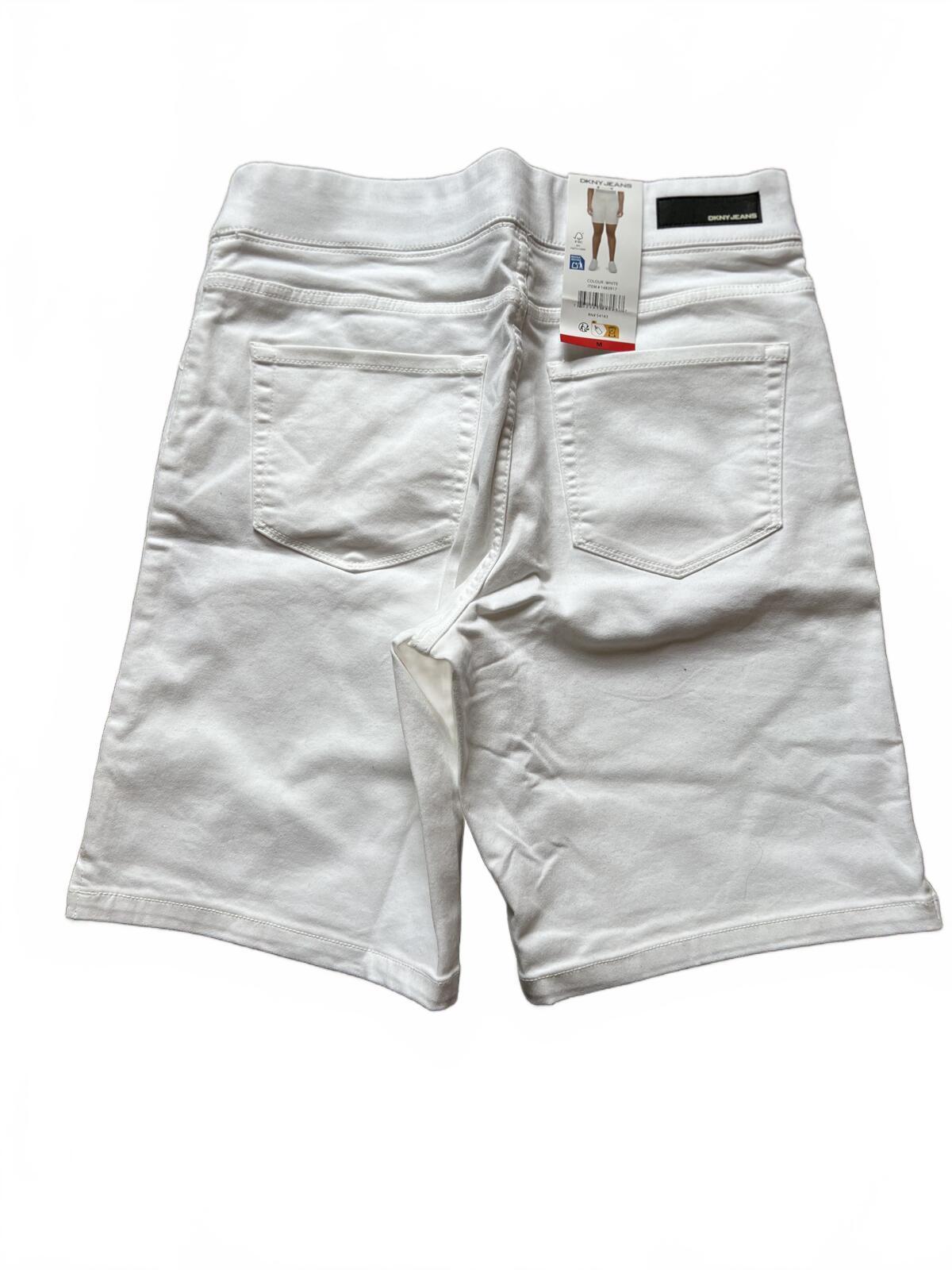 DKNY Jeans white shorts, size medium