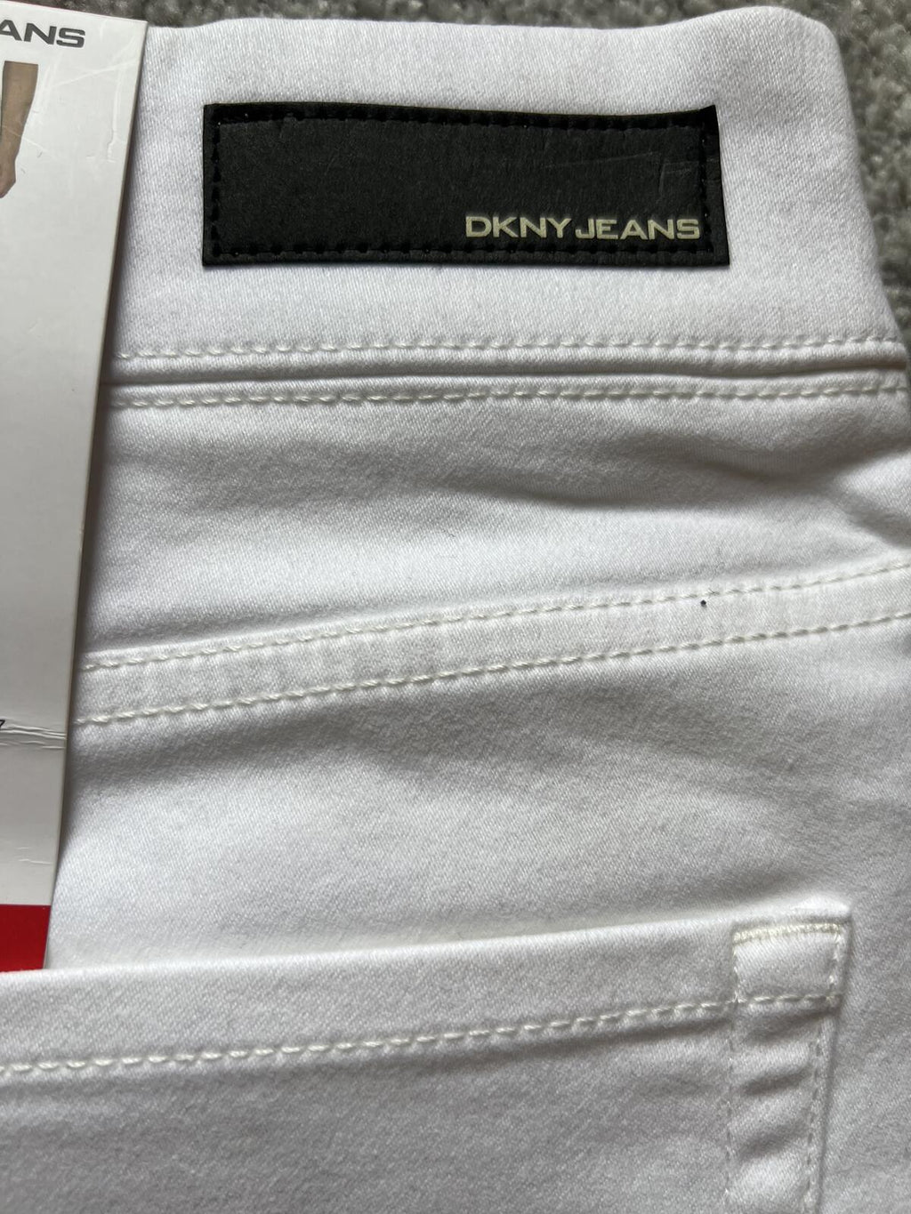 DKNY Jeans white shorts, size medium