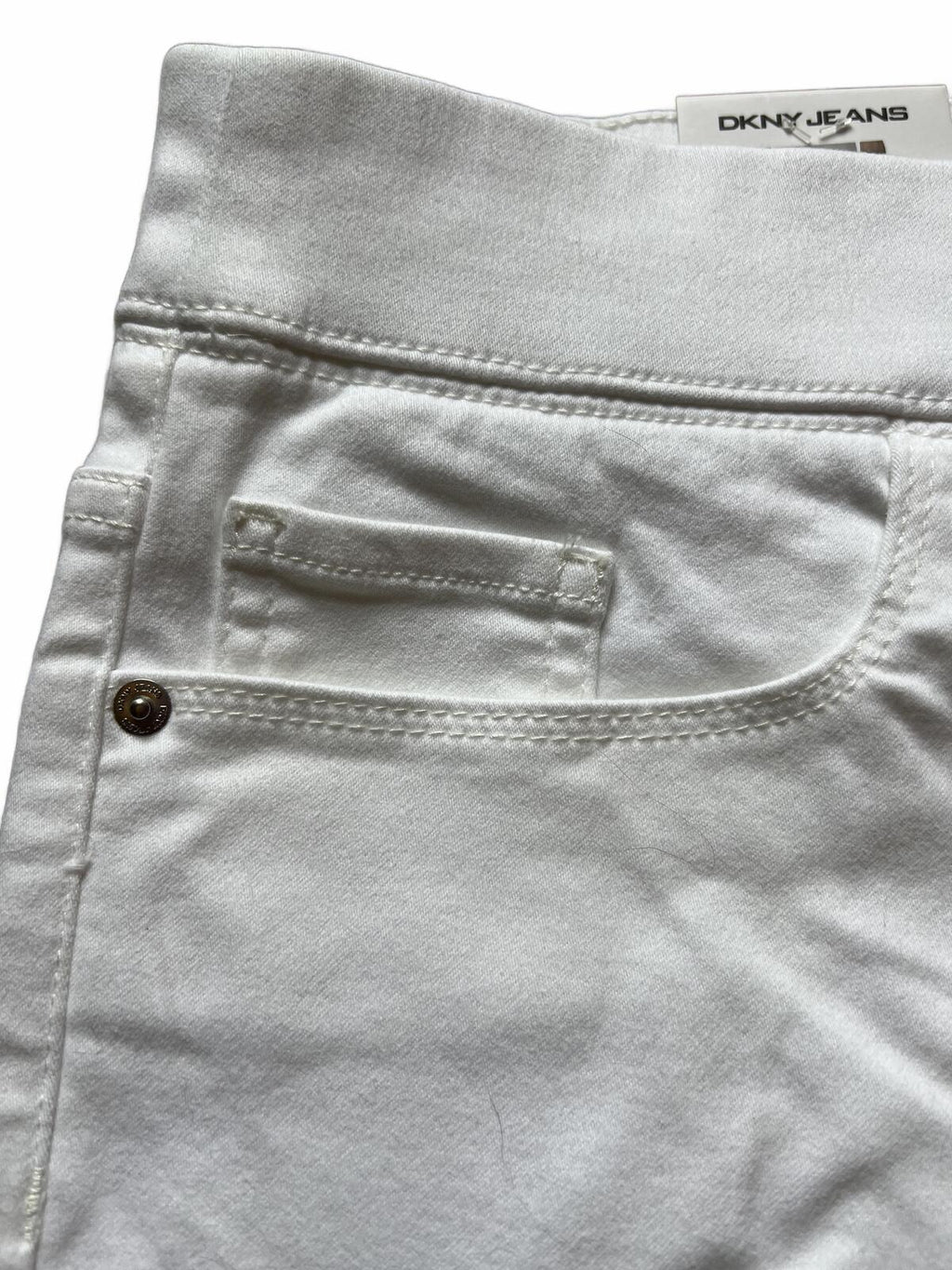 DKNY Jeans white shorts, size medium