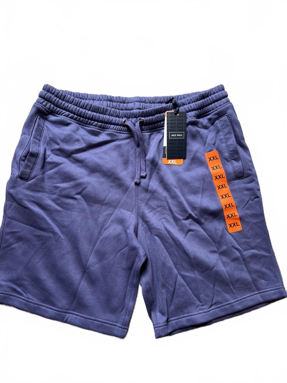 Jack Wills blue elasticated waist shorts, size XXL