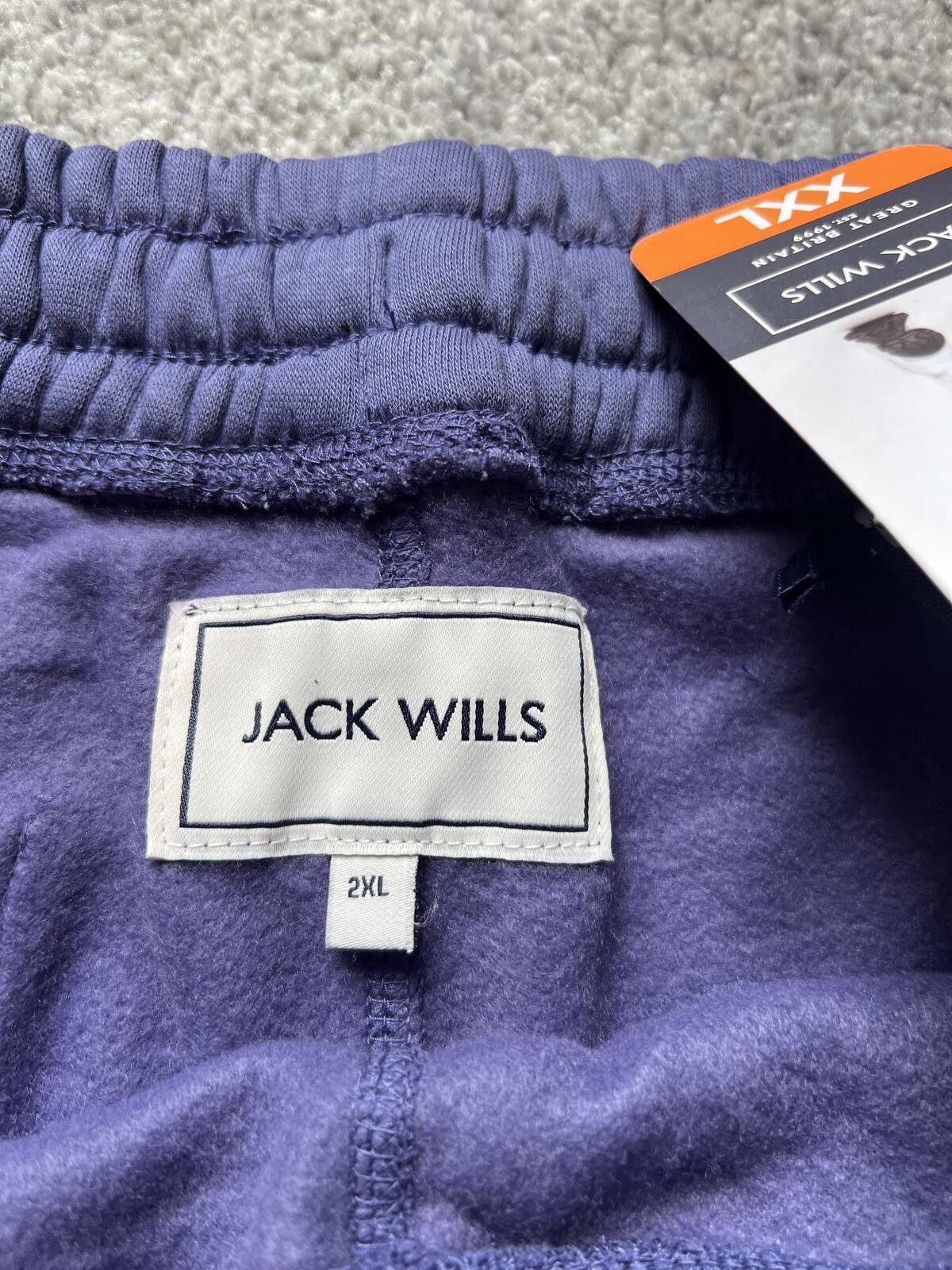 Jack Wills blue elasticated waist shorts, size XXL