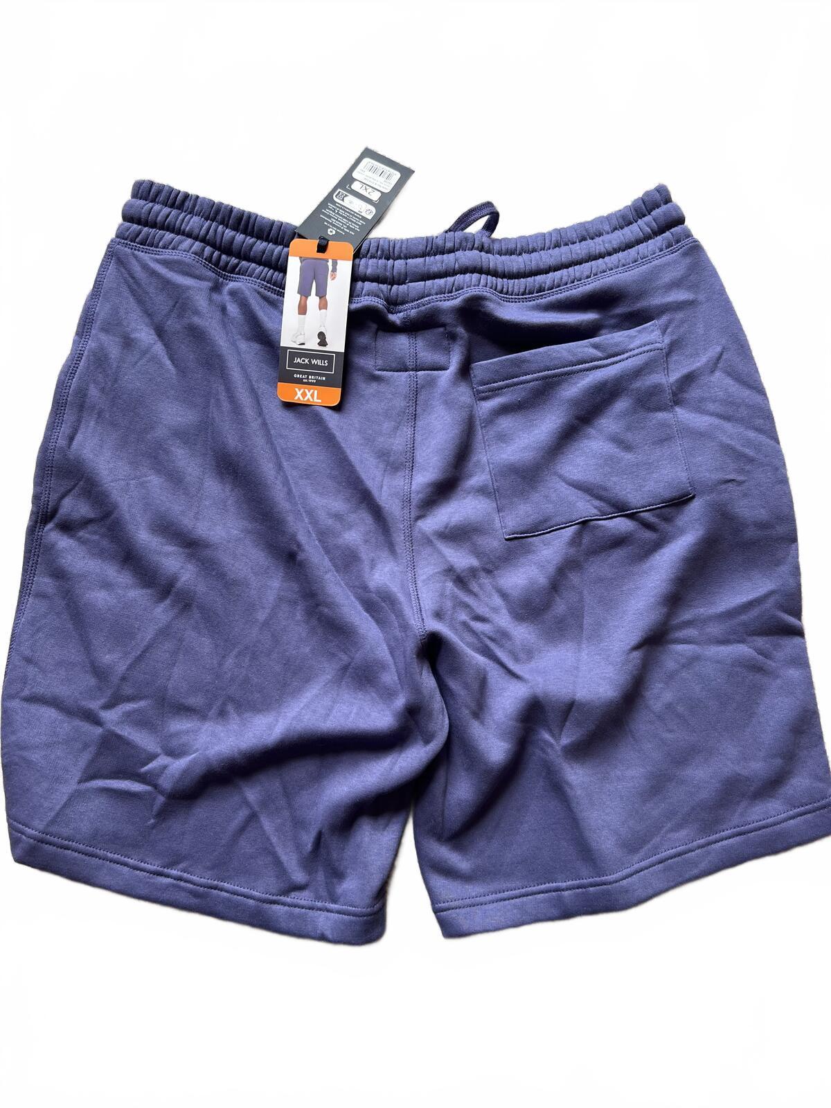 Jack Wills blue elasticated waist shorts, size XXL