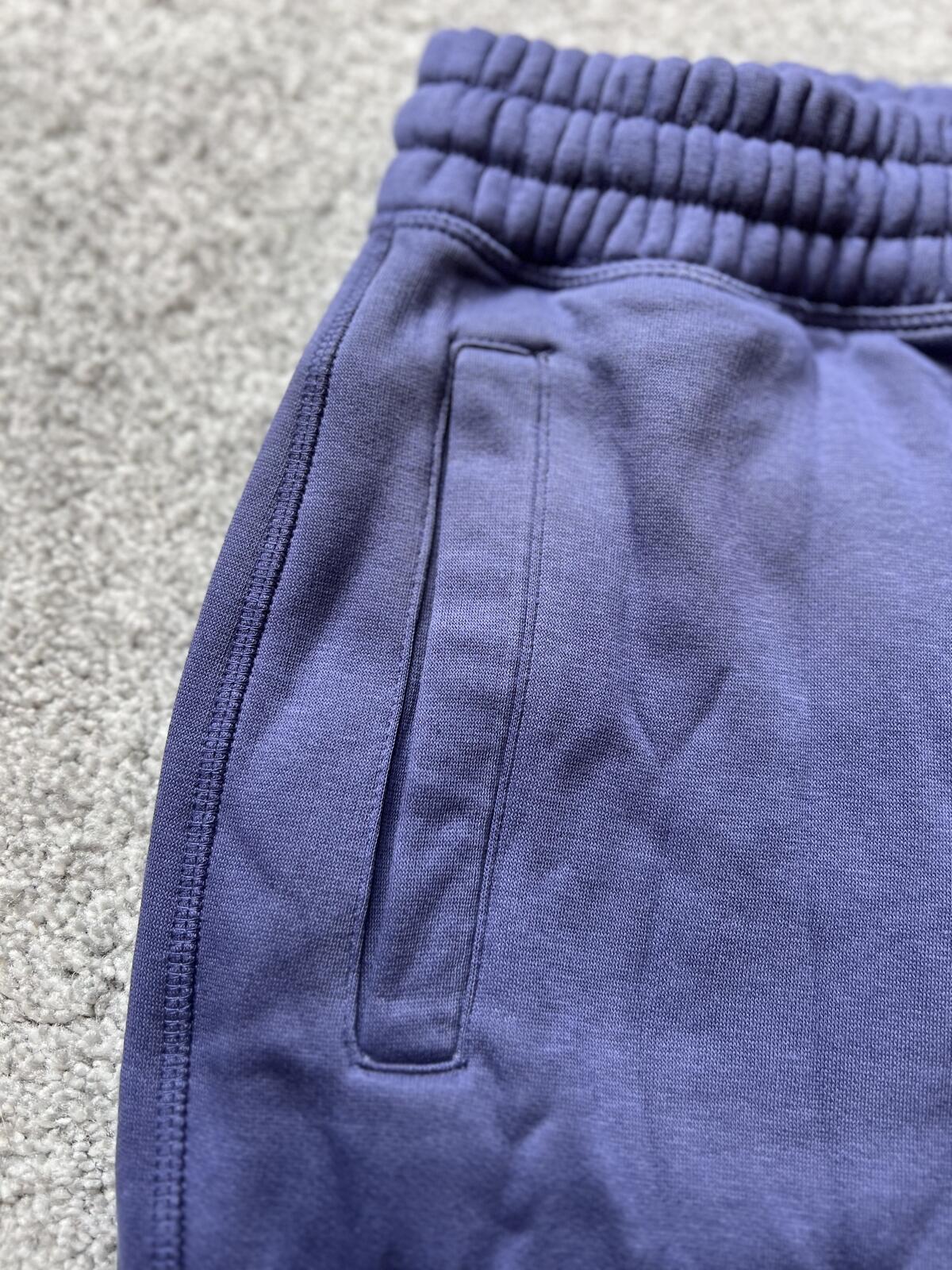 Jack Wills blue elasticated waist shorts, size large