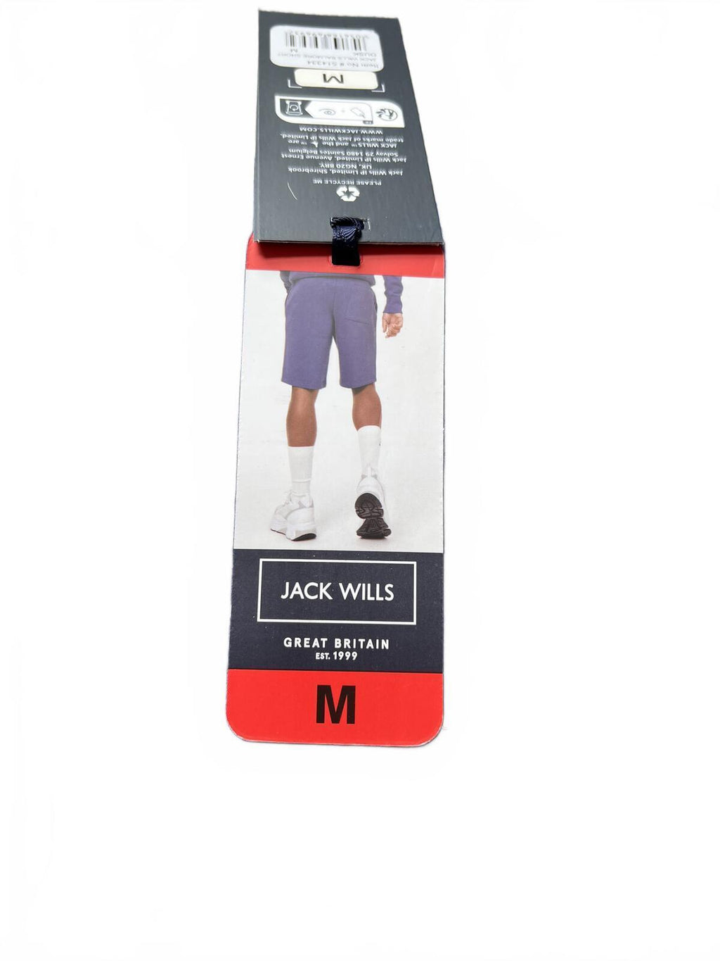 Jack Wills blue elasticated waist shorts, size medium