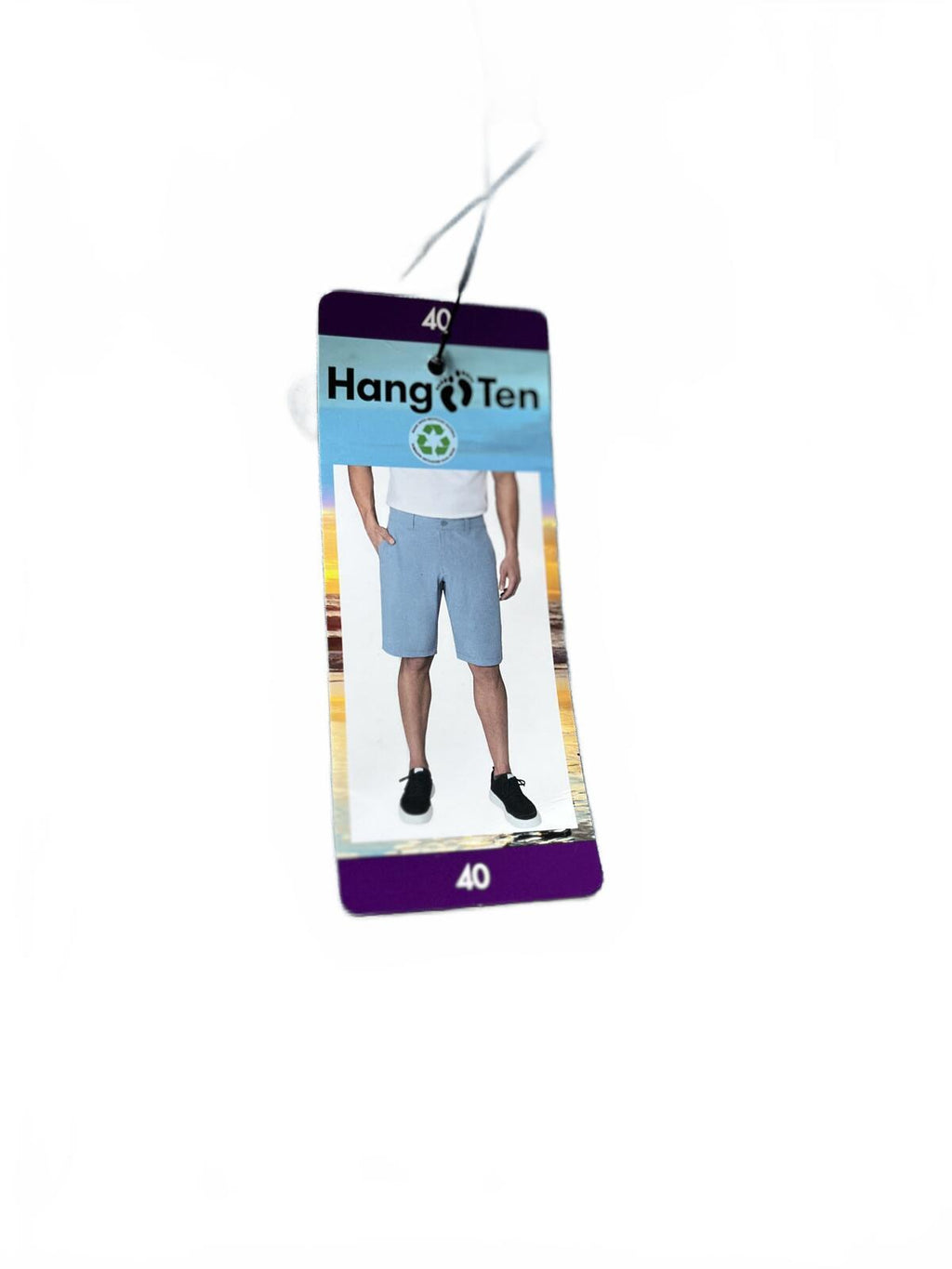 Hang Ten blue chino shorts, size 40” waist