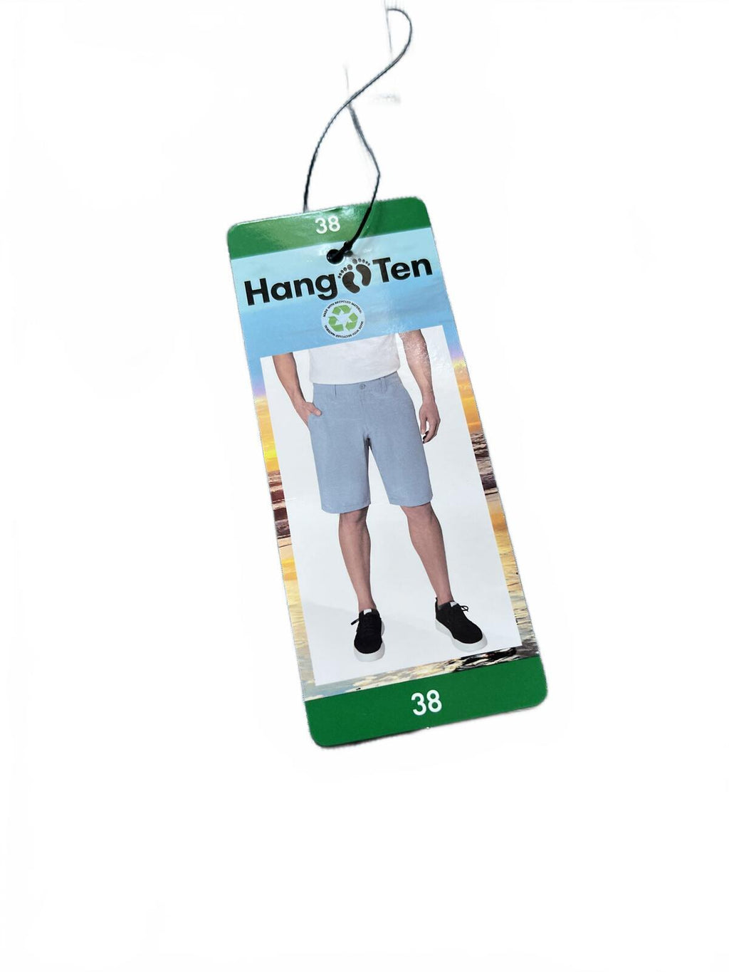Hang Ten blue chino shorts, size 38” waist