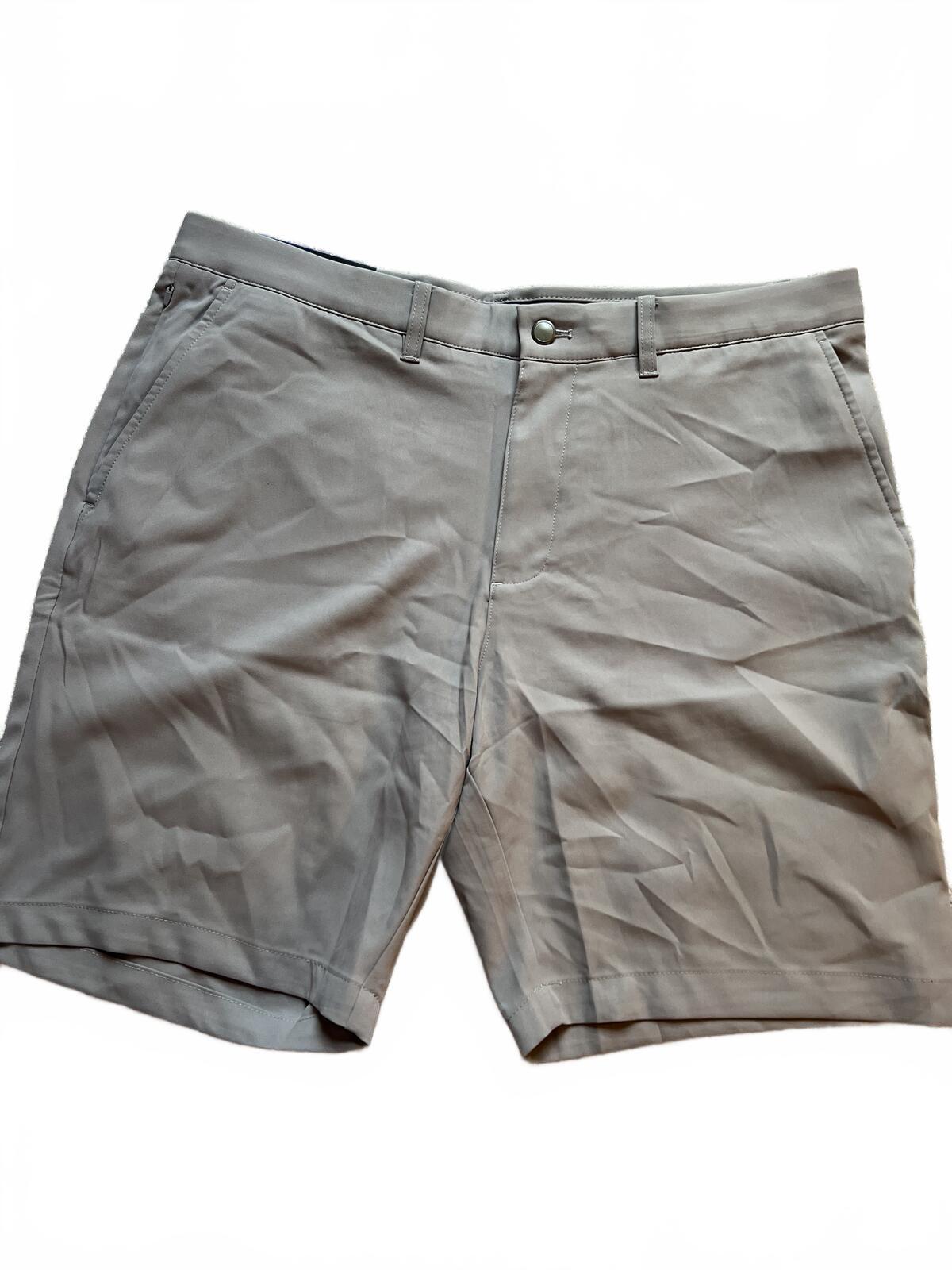 Kirkland grey chino shorts, size 36” waist