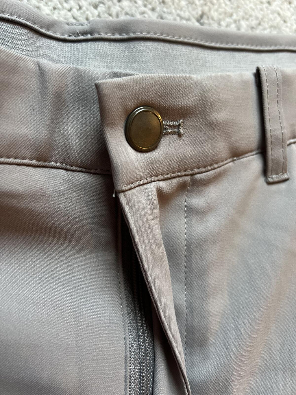 Kirkland grey chino shorts, size 36” waist