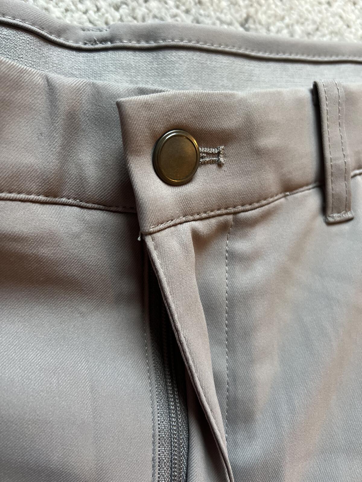 Kirkland grey chino shorts, size 36” waist