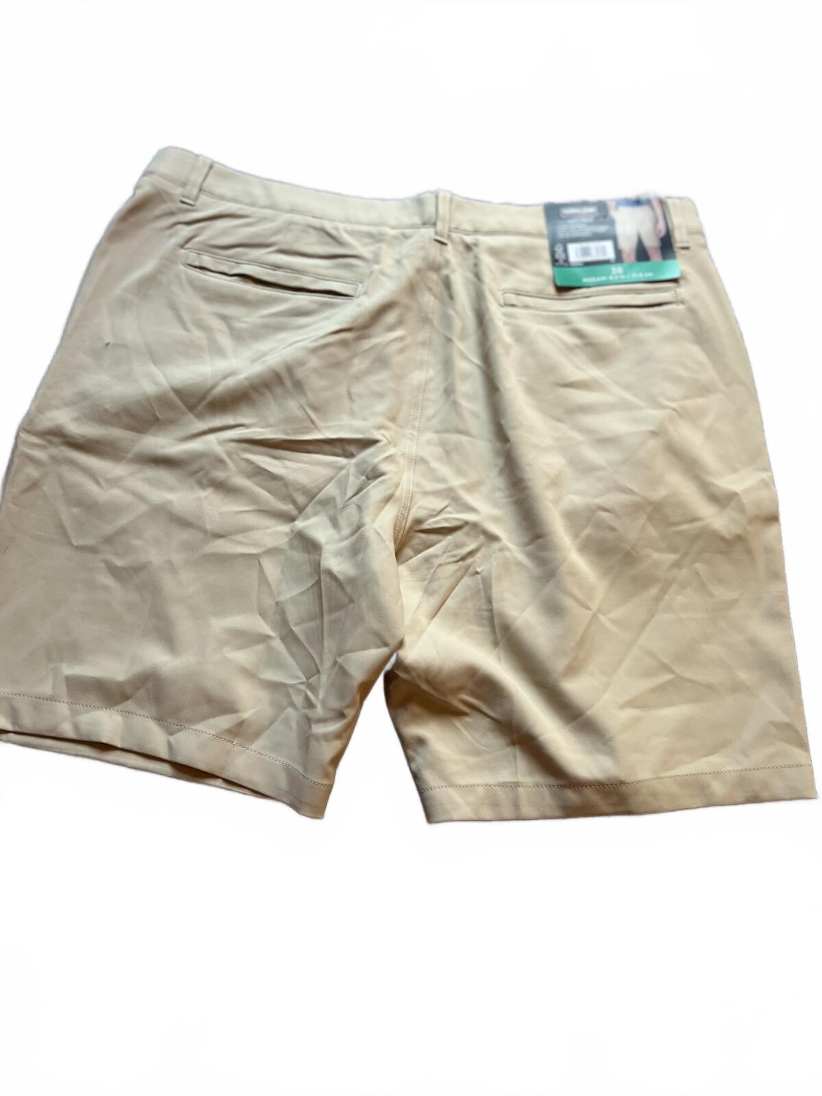 Kirkland beige chino shorts, size 38” waist