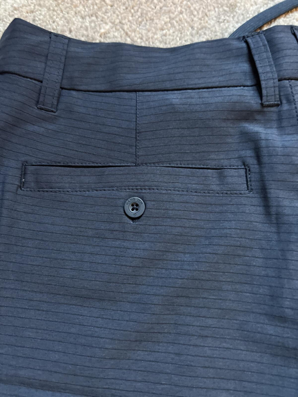 Hang Ten navy chino shorts, size 32” waist