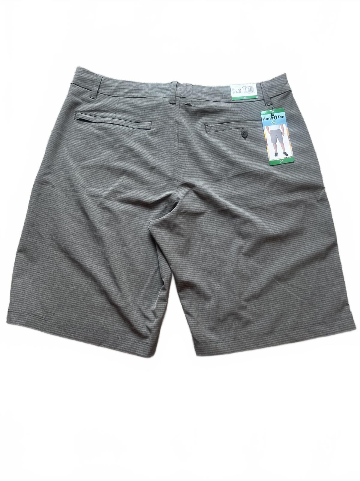Hang Ten grey chino shorts, size 38” waist