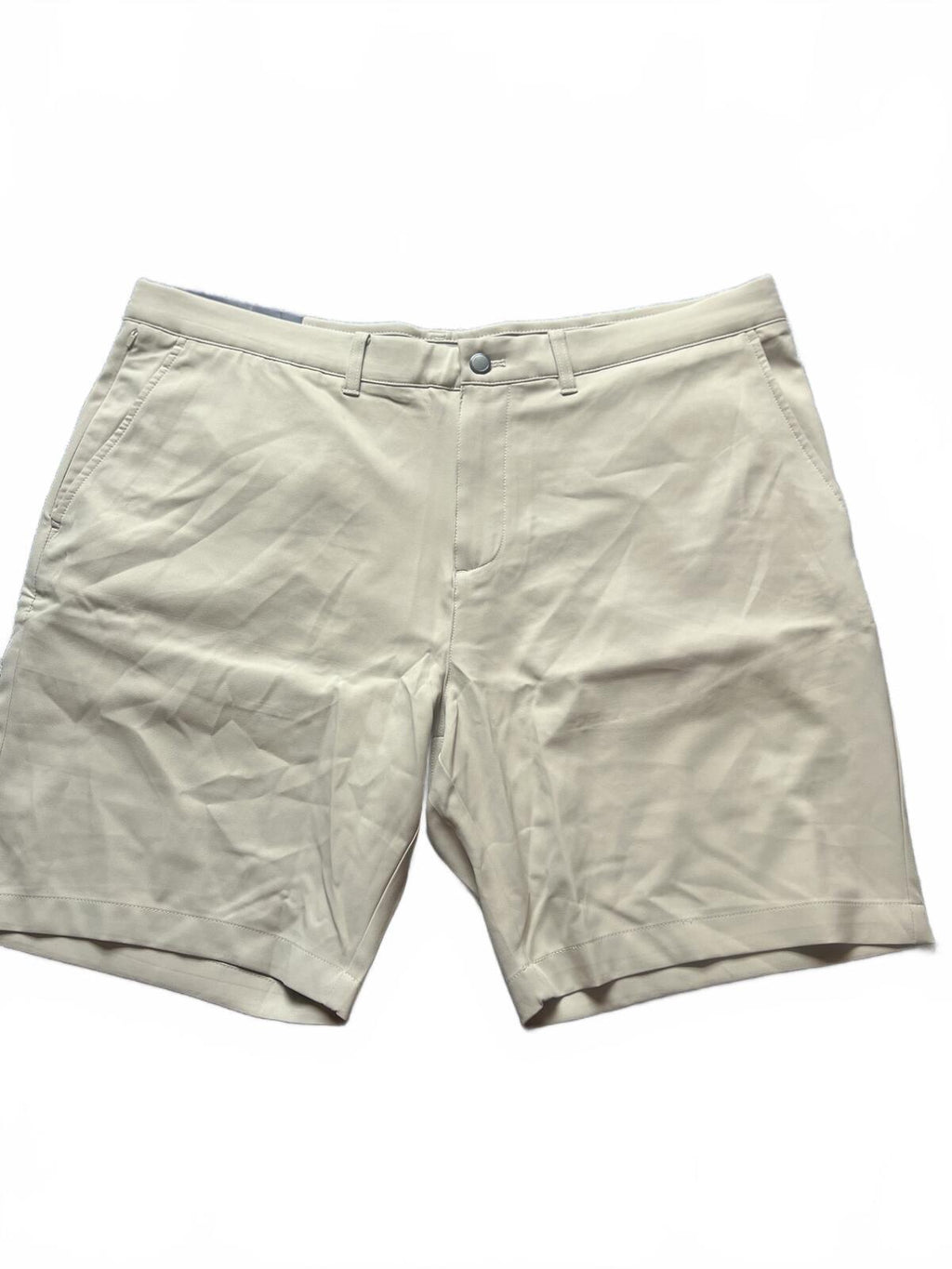 Kirkland beige chino shorts, size 40” waist