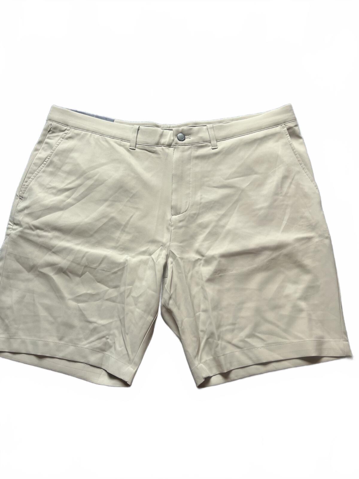 Kirkland beige chino shorts, size 40” waist