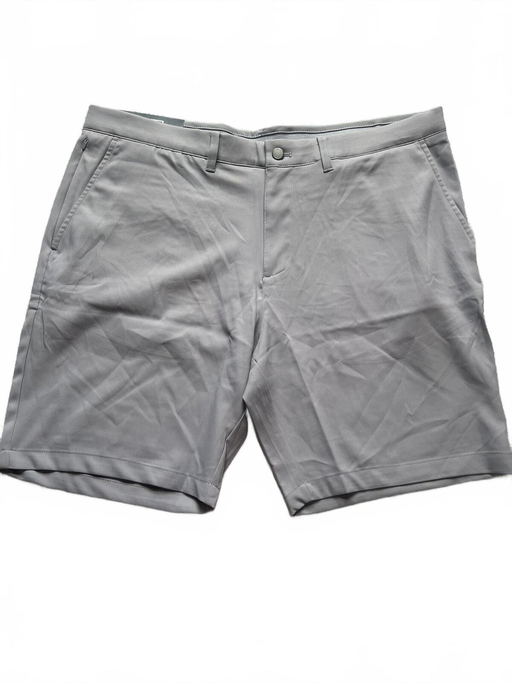 Kirkland grey chino shorts, size 38”