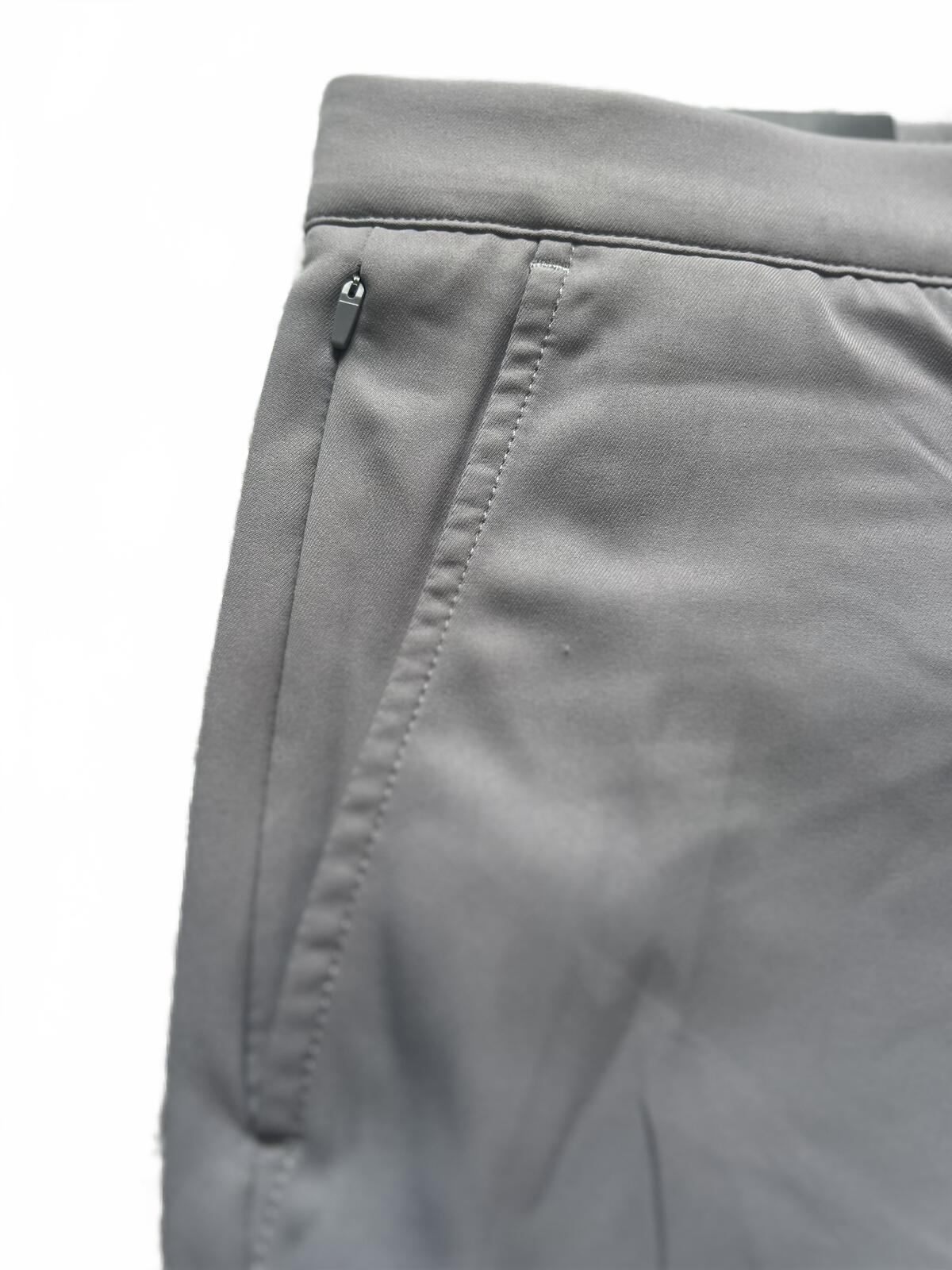 Kirkland grey chino shorts, size 38”