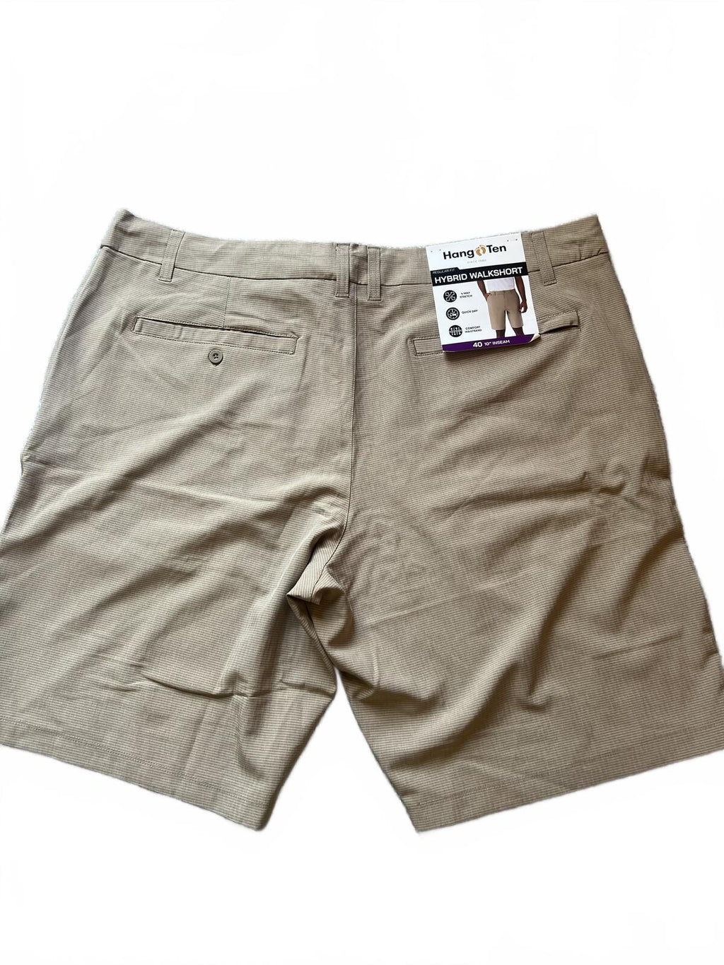 Hang Ten tan chino shorts, size 40” waist