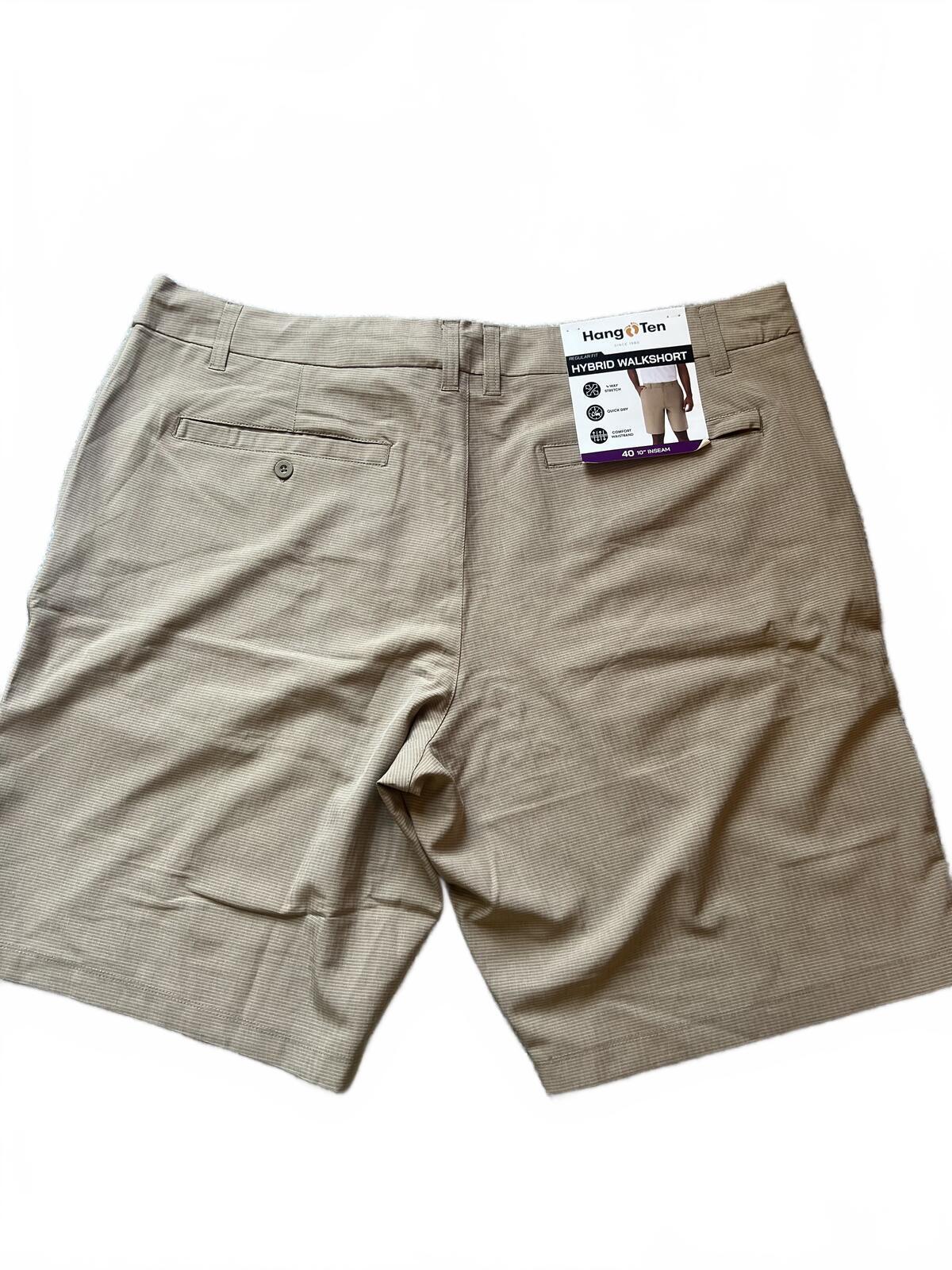 Hang Ten tan chino shorts, size 40” waist