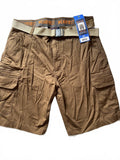 Wearfirst brown cargo shorts, size 36” waist