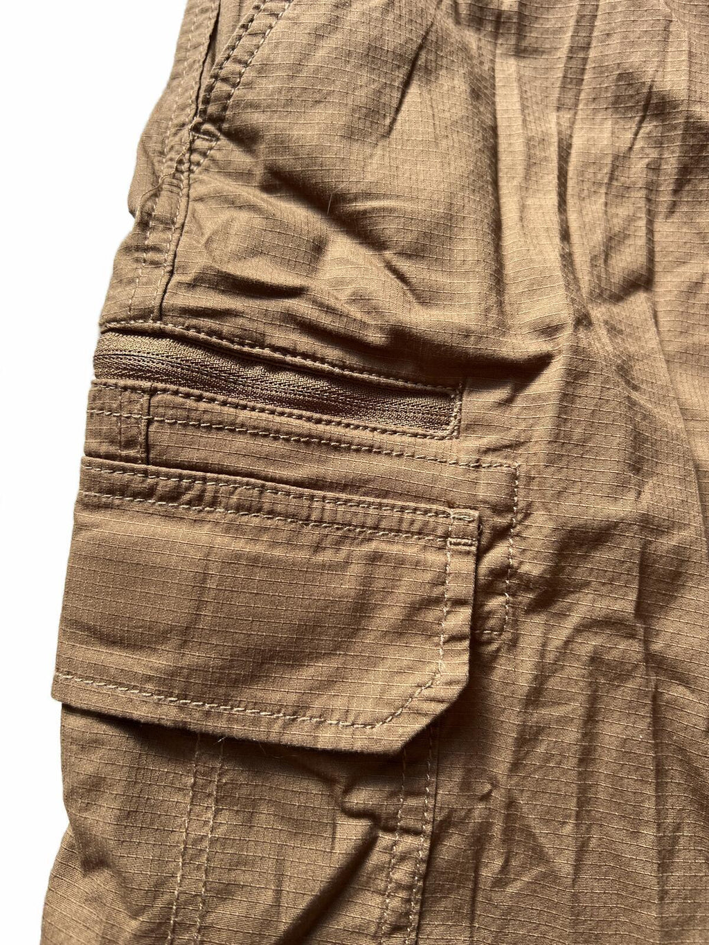 Wearfirst brown cargo shorts, size 36” waist
