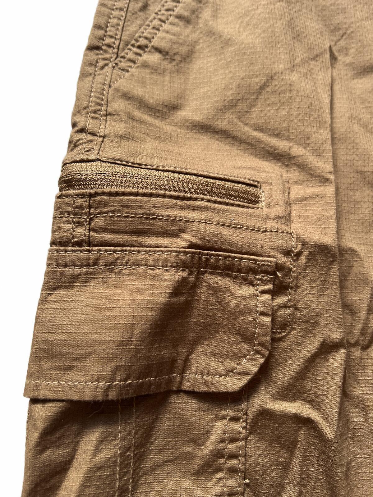 Wearfirst brown cargo shorts, size 34” waist
