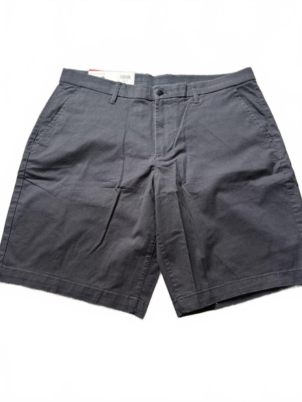 English Laundry dark grey chino shorts, size 34” waist