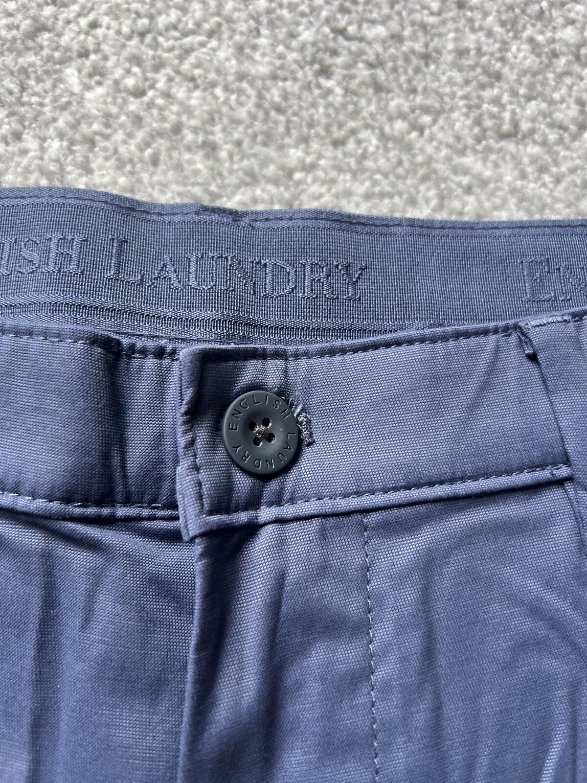 English Laundry college blue chino shorts, size 36” waist