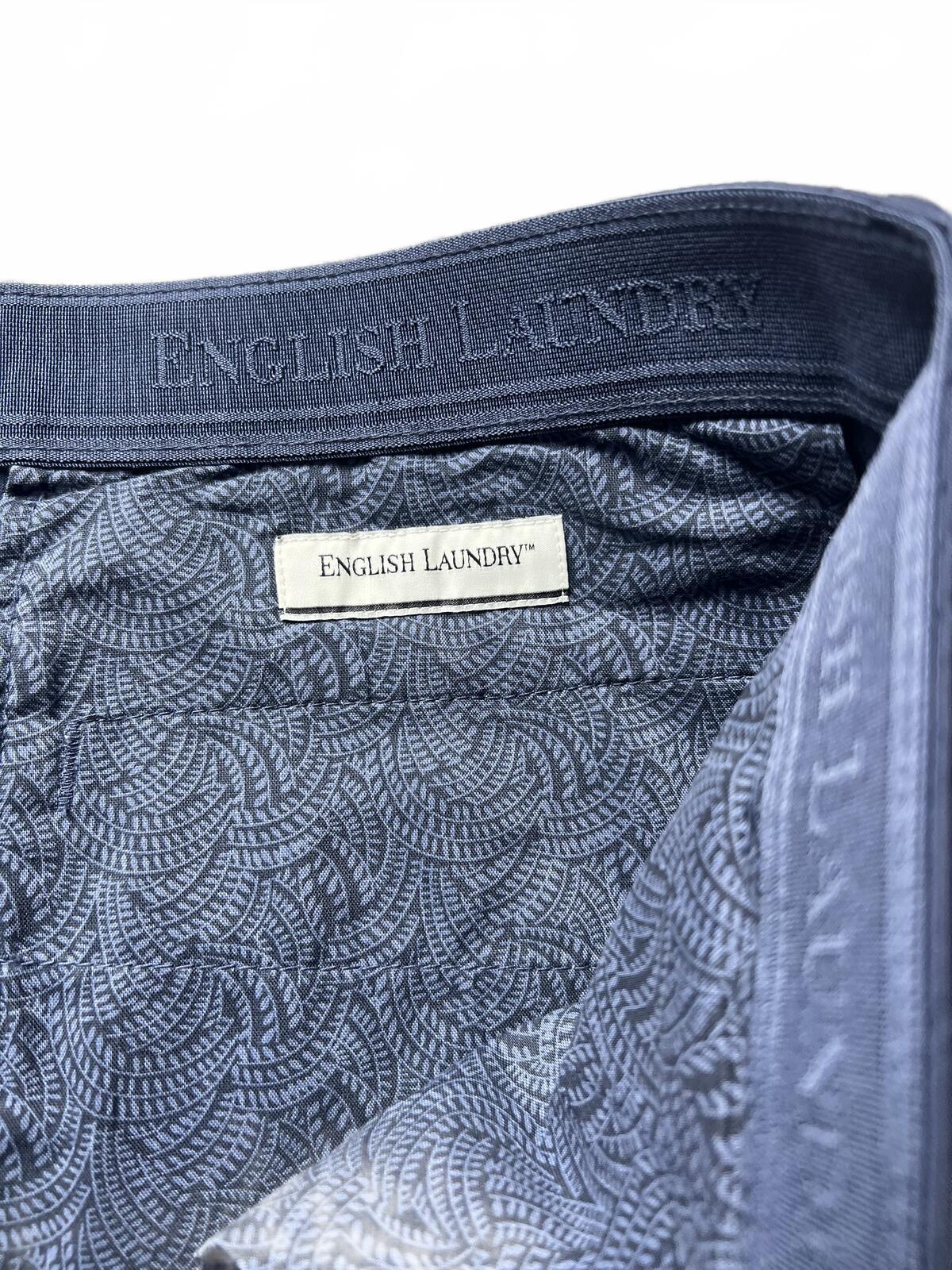 English Laundry college blue chino shorts, size 36” waist