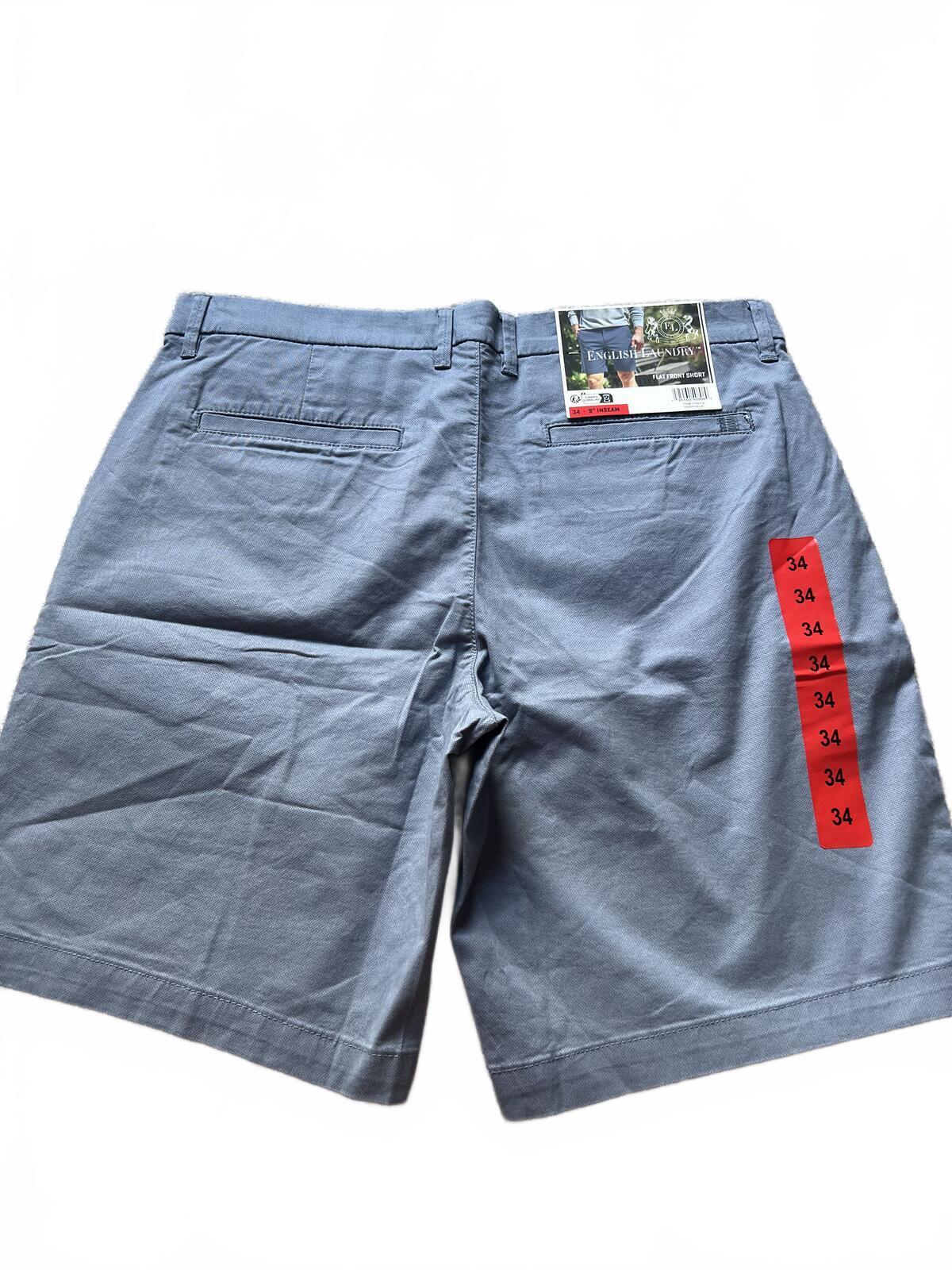 English Laundry blue chino shorts, size 34” waist