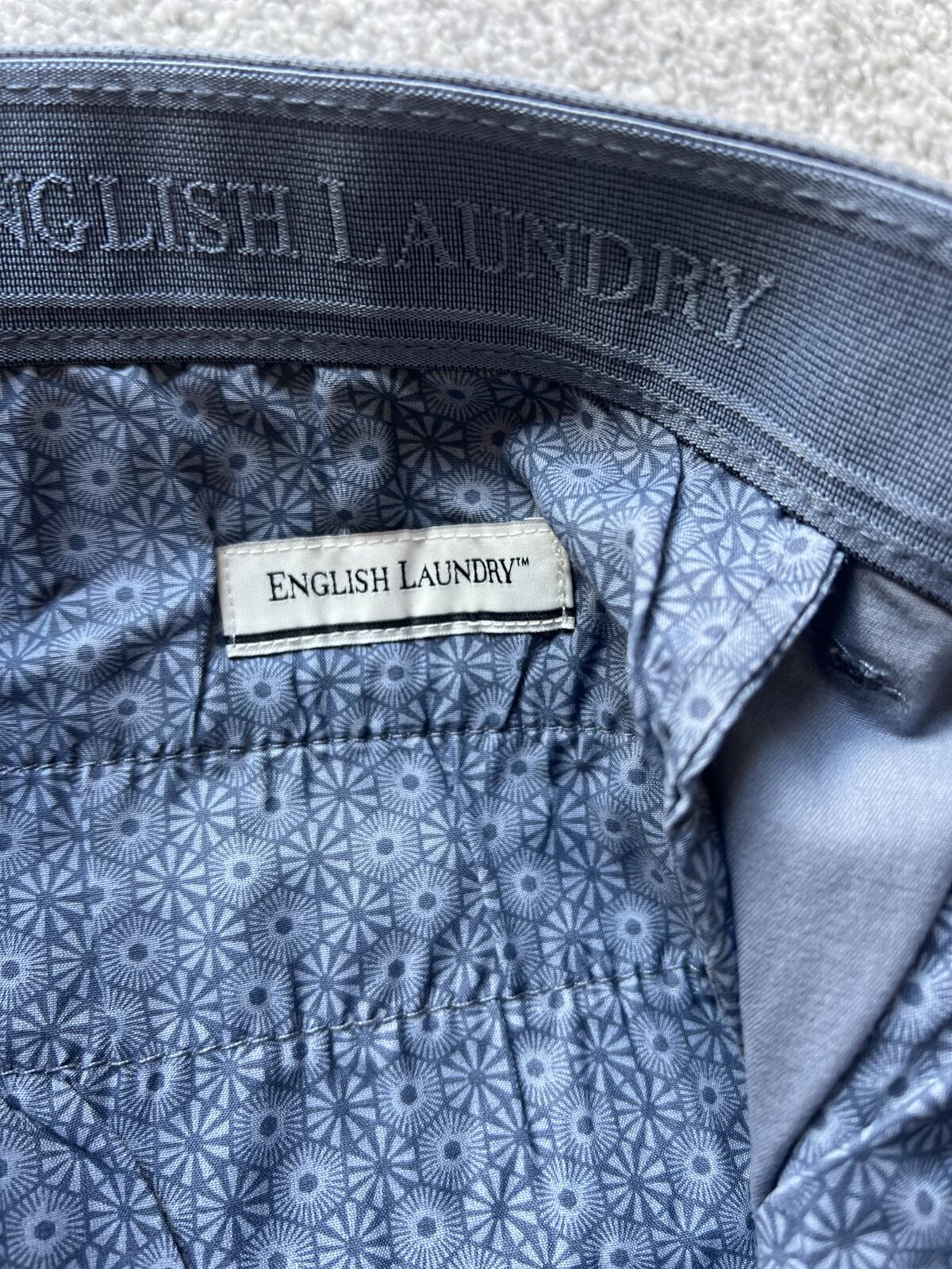 English Laundry blue chino shorts, size 34” waist