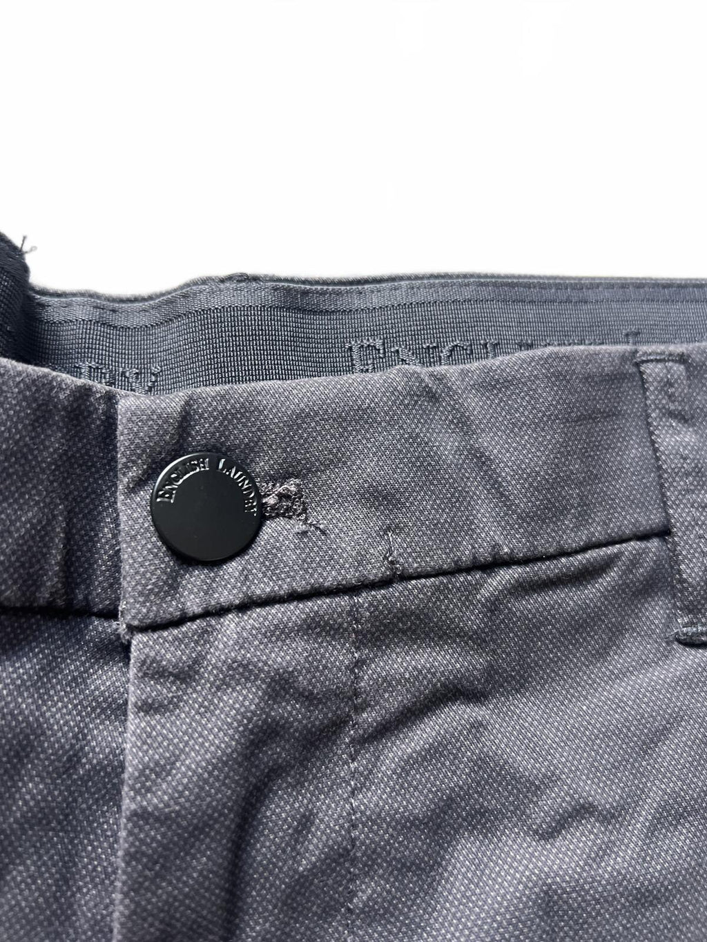 English Laundry dark grey chino shorts, size 36” waist