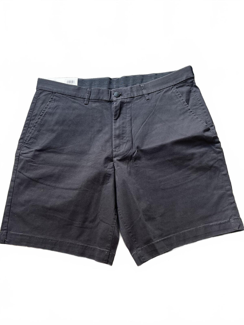 English Laundry dark grey chino shorts, size 38” waist