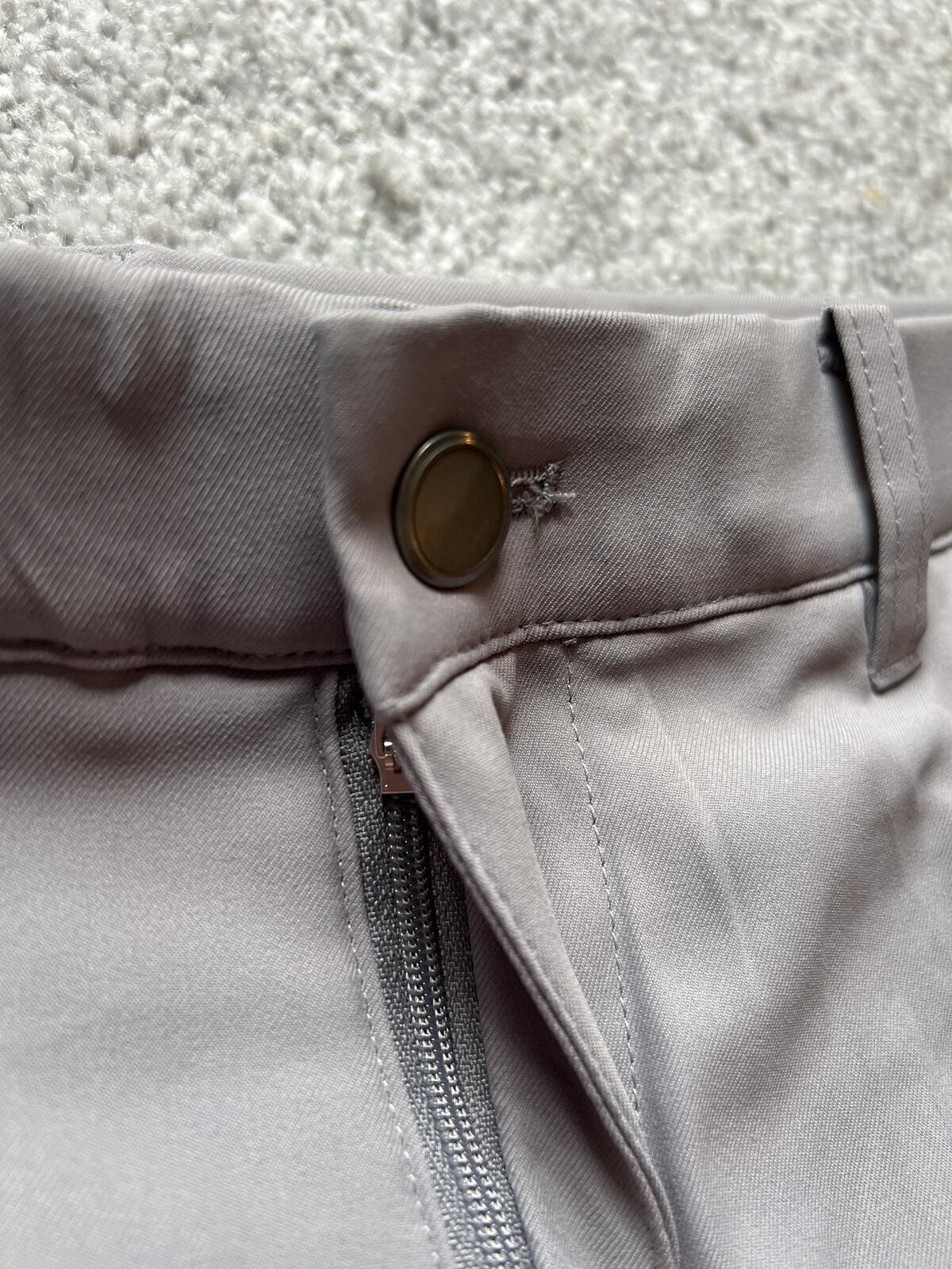 Kirkland grey chino shorts, size 40” waist