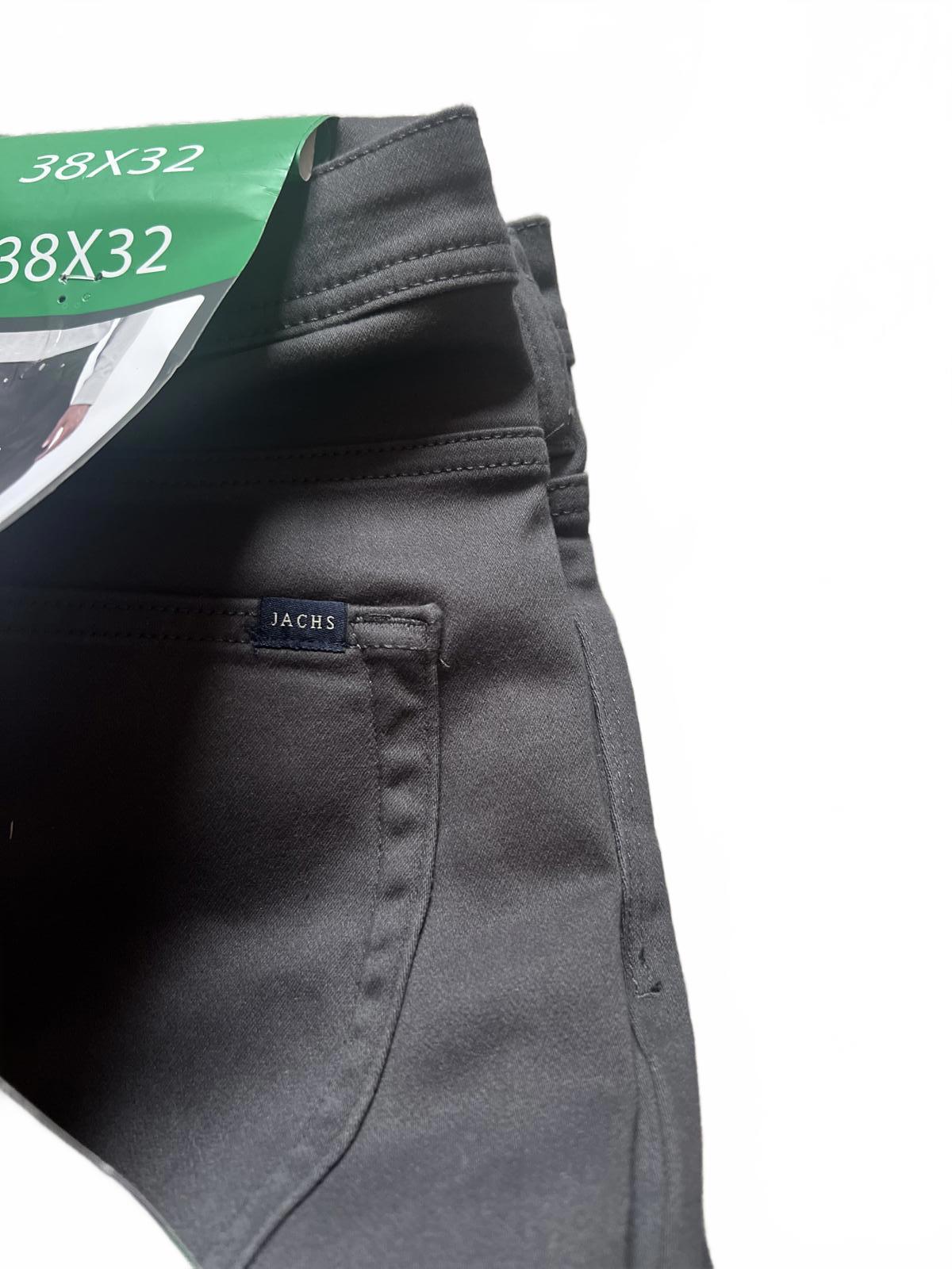Jachs charcoal chinos, size 38” x 32”