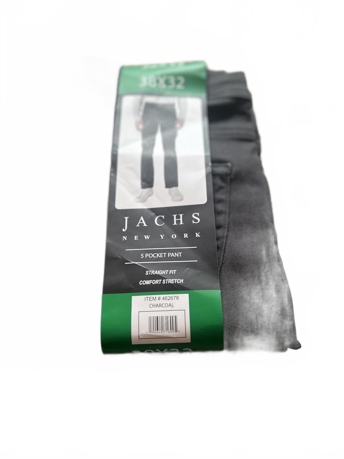Jachs charcoal chinos, size 38” x 32”
