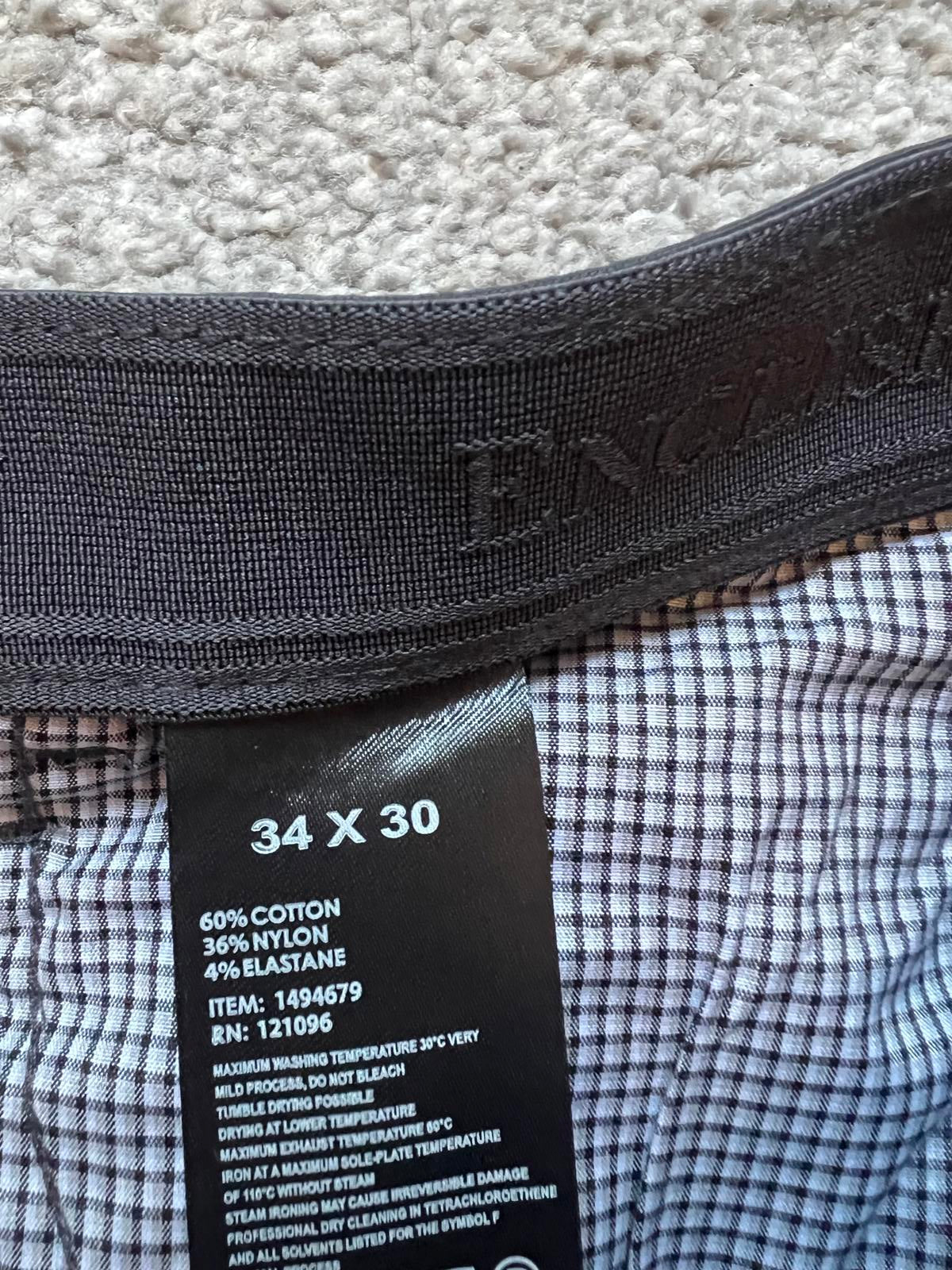 English Laundry Forged Iron 5-pocket chinos, size 34” x 30”