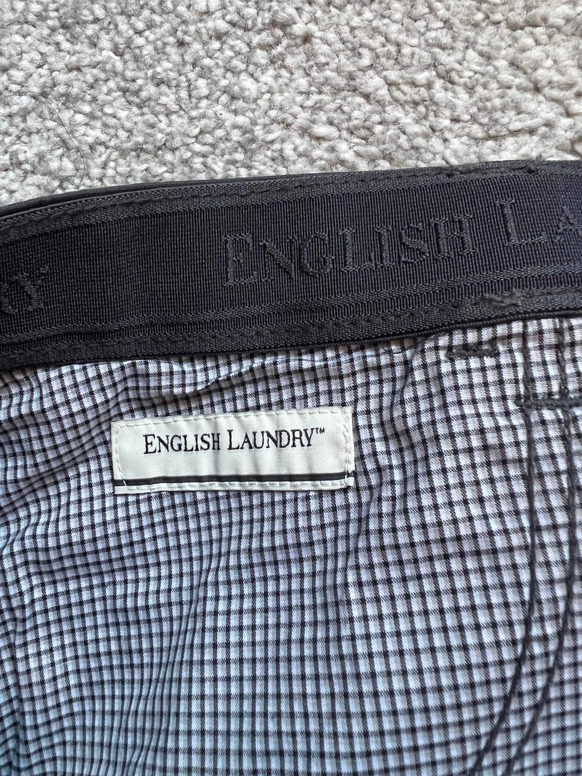 English Laundry Forged Iron 5-pocket chinos, size 34” x 30”