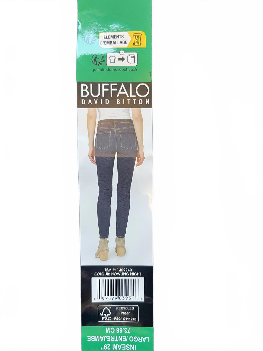 Buffalo ladies high rise skinny Jeans, size 16