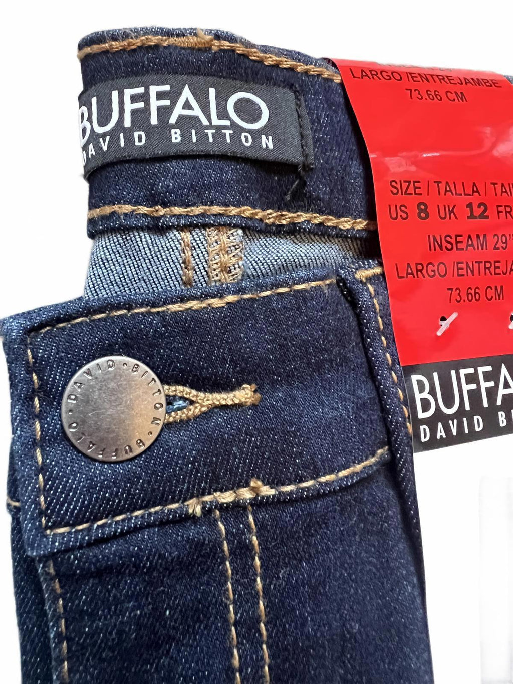 Buffalo ladies high rise skinny Jeans, size 12