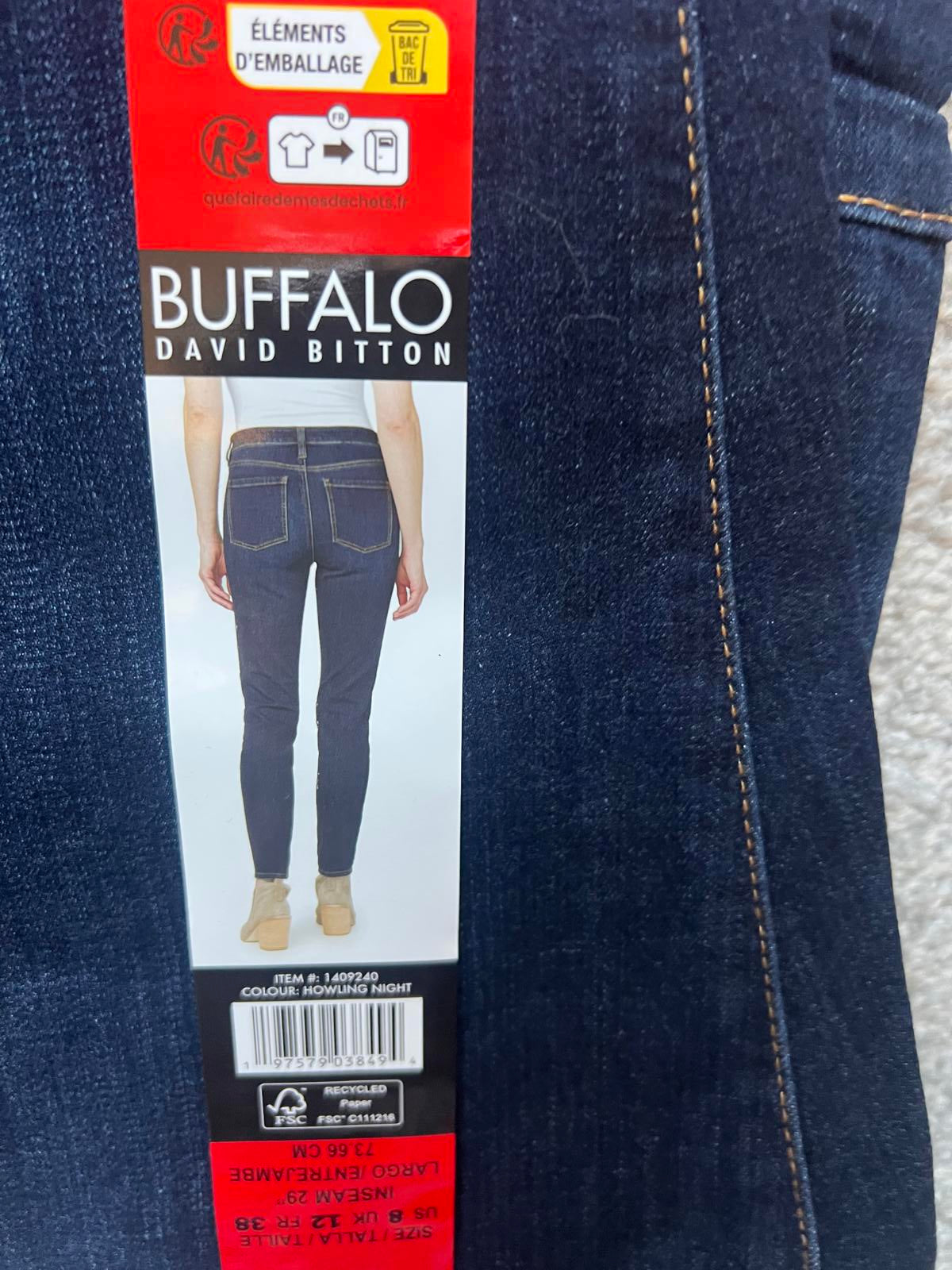 Buffalo ladies high rise skinny Jeans, size 12