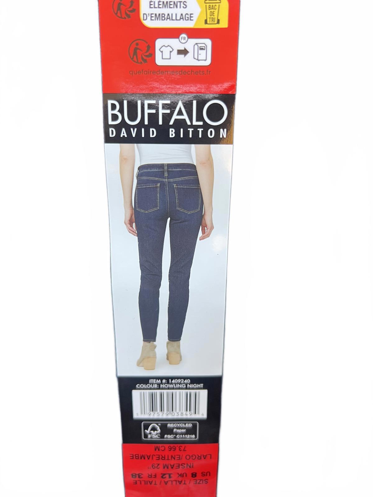 Buffalo ladies high rise skinny Jeans, size 12