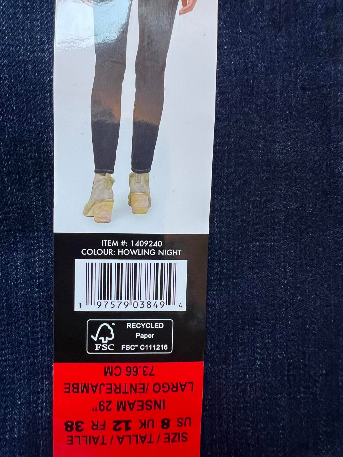 Buffalo ladies high rise skinny Jeans, size 12