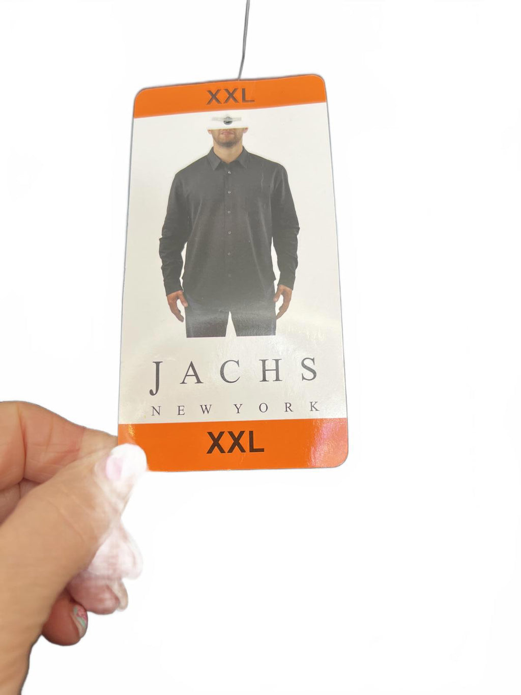 Jachs black long sleeve shirt, size XXL