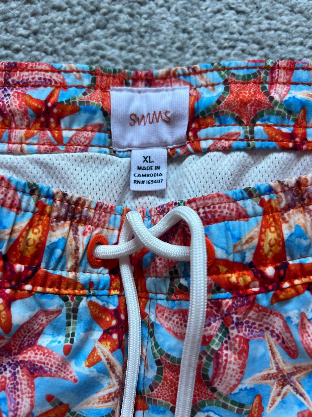 Swims men’s swim shorts, size XL