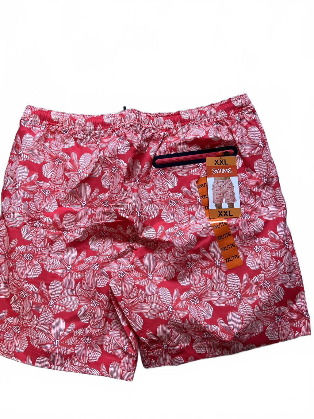 Swims men’s Red swim shorts, size XXL