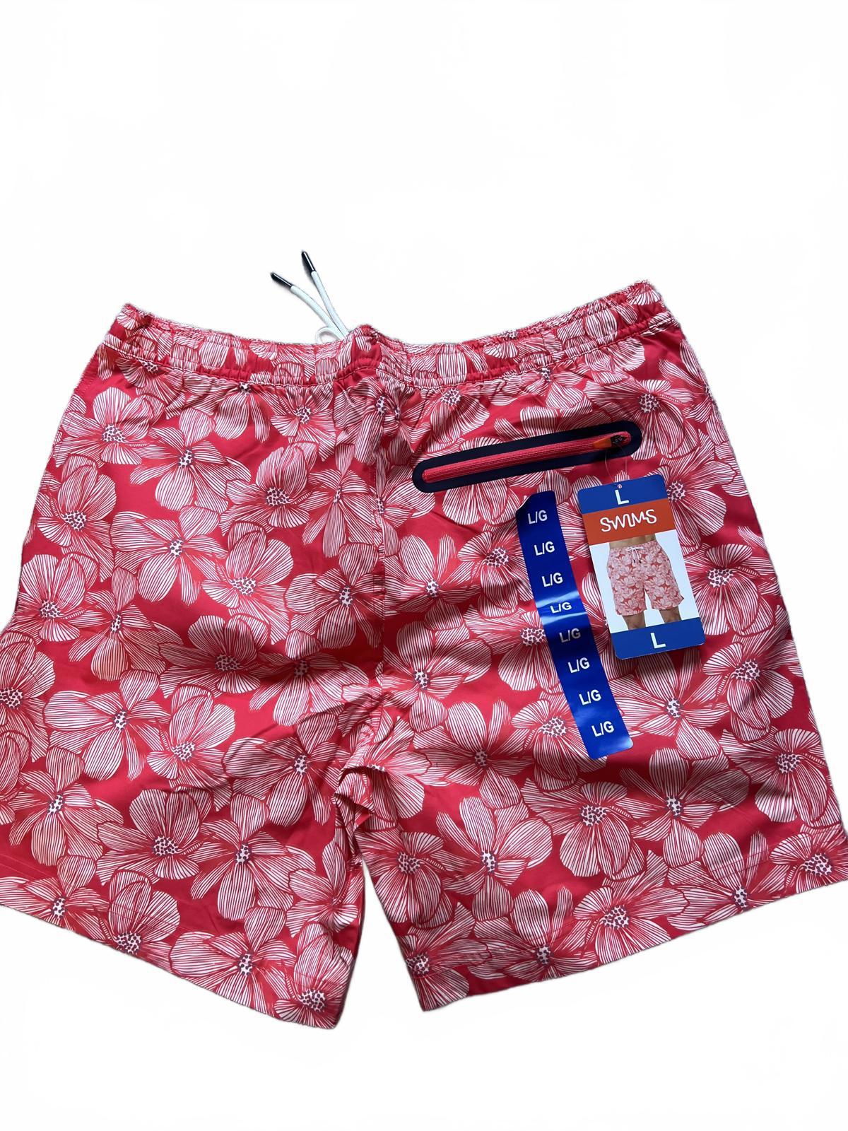 Swims men’s Red swim shorts, size large