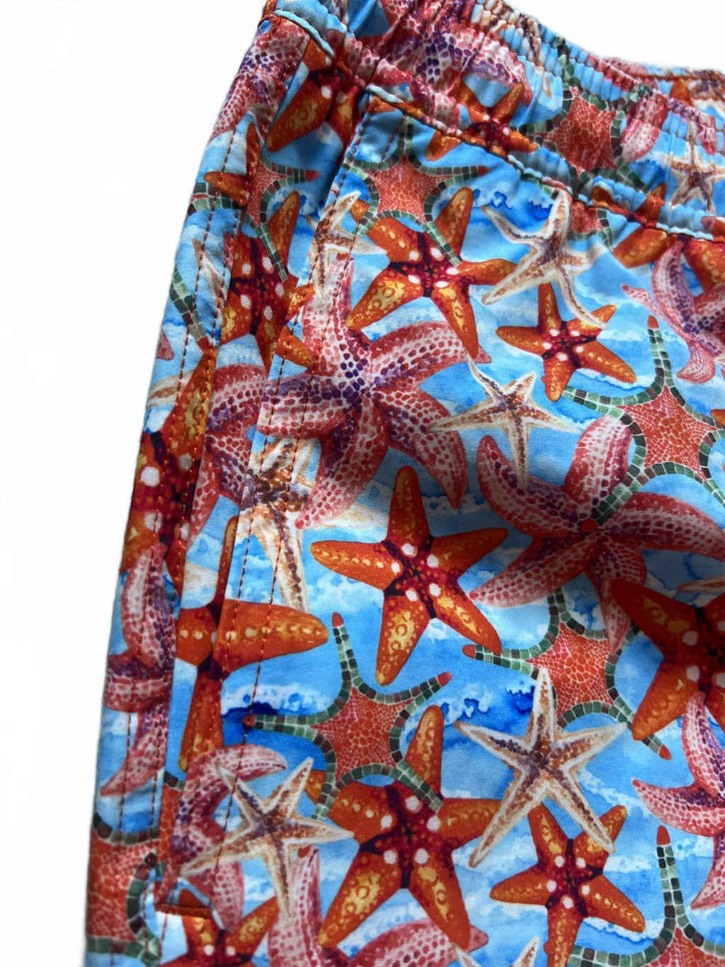 Swims men’s orange swim shorts, size large