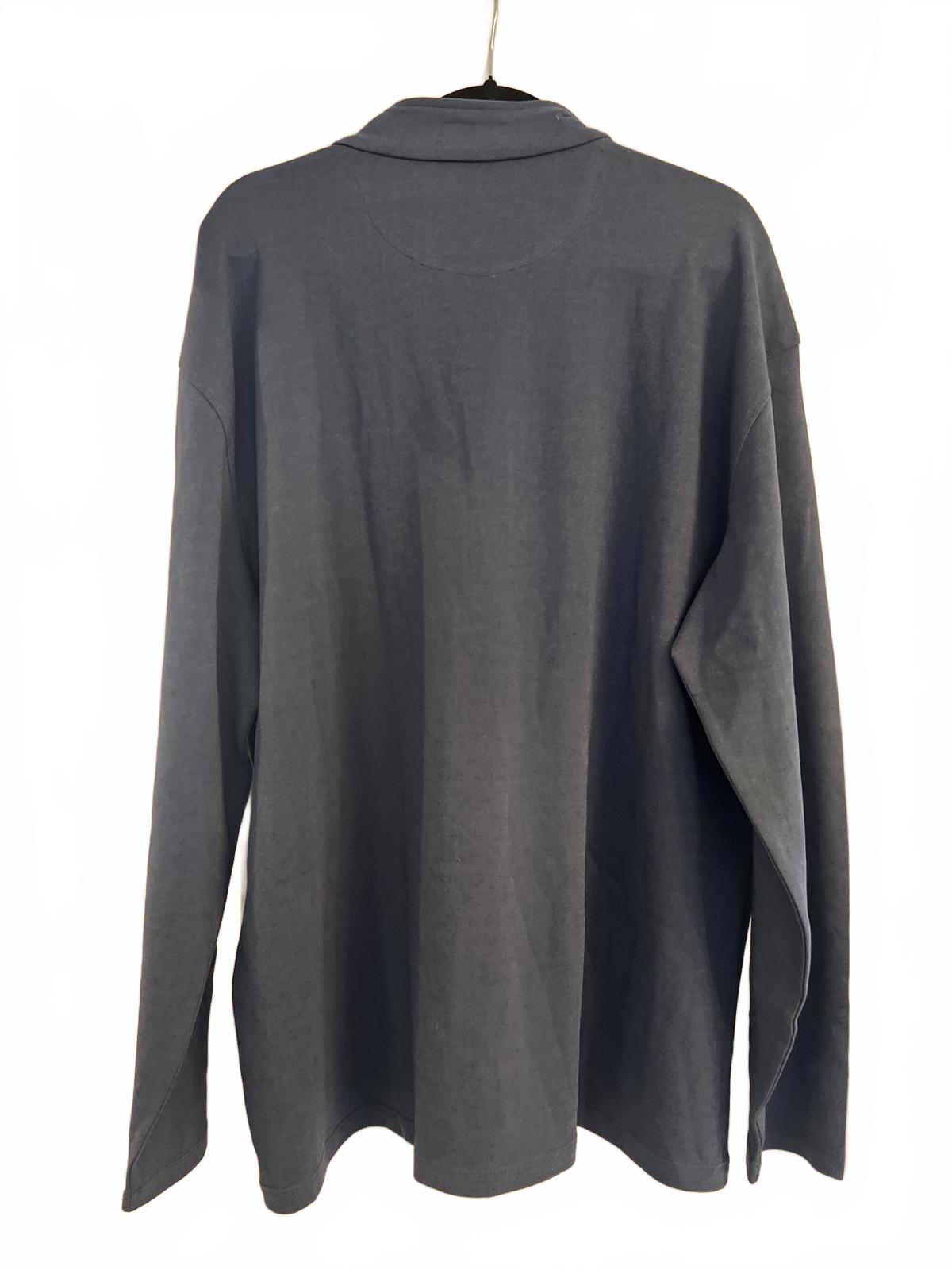 Jachs 1/2 zip blue sweater, size XXL