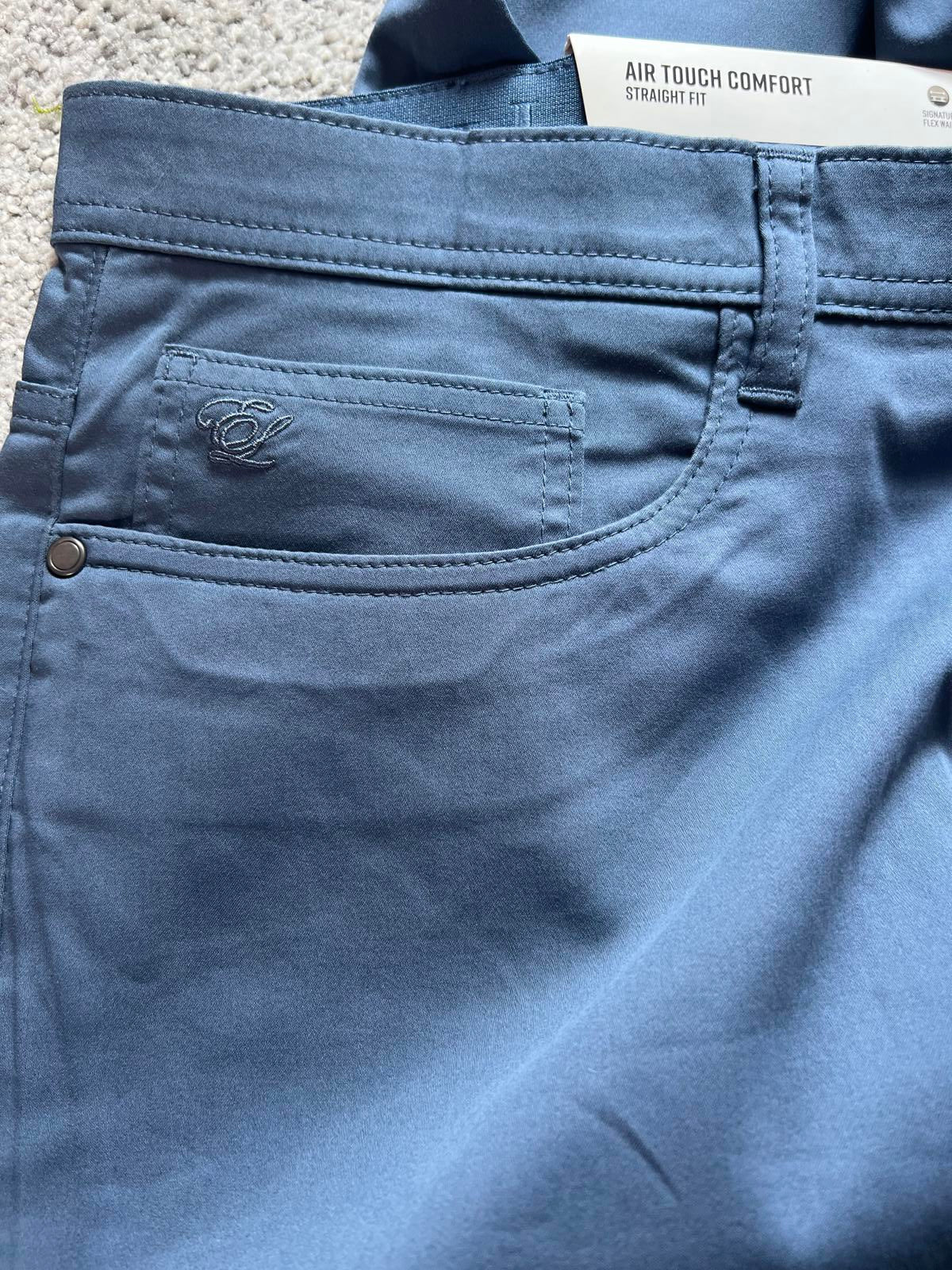 English Laundry bluestone 5-pocket chinos, size 38” x 34”