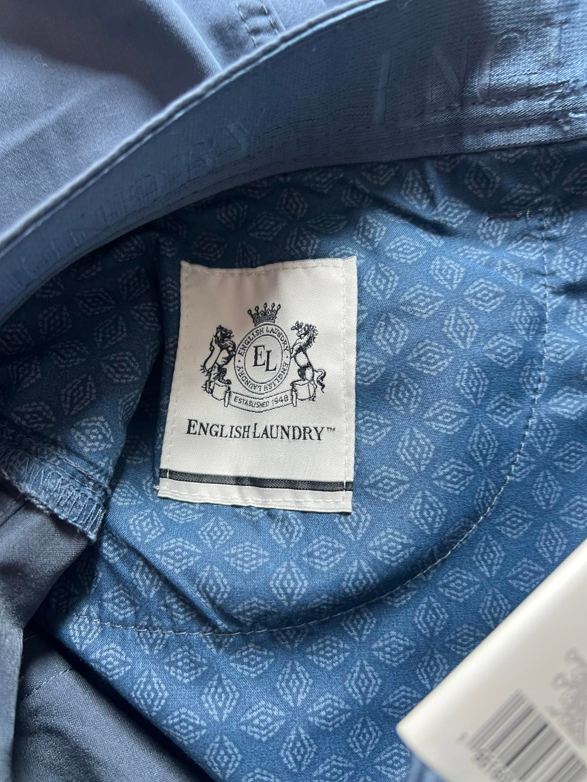 English Laundry bluestone 5-pocket chinos, size 38” x 34”